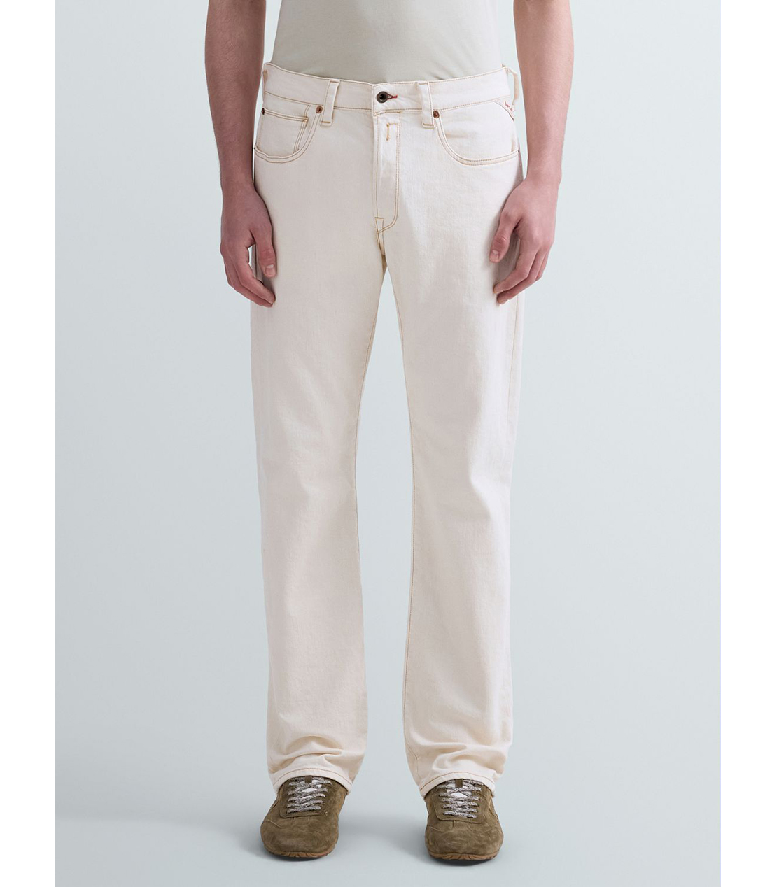 ストレートフィットDERYCK オーセンティックブルデニム